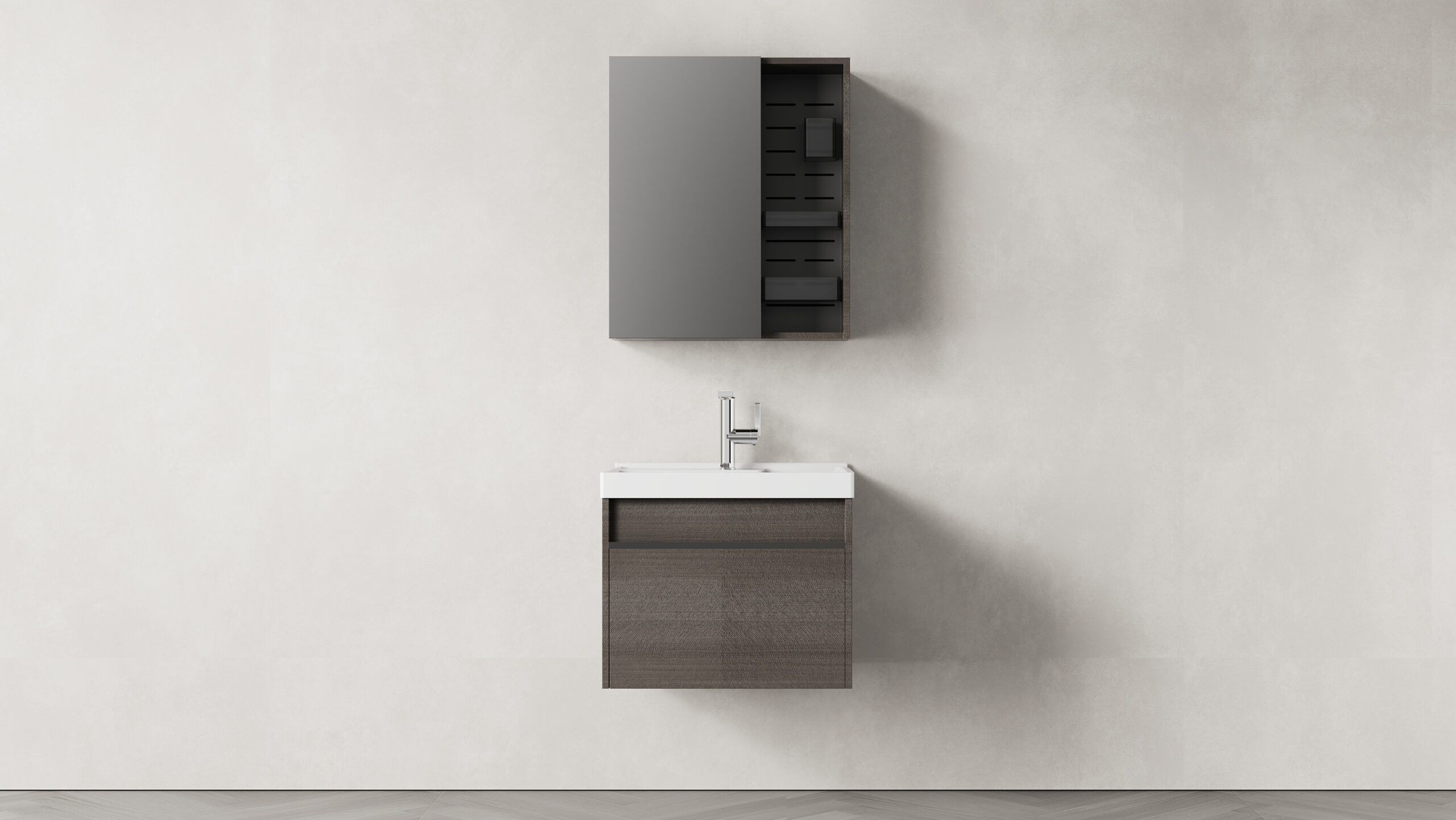 basin | main cabinet