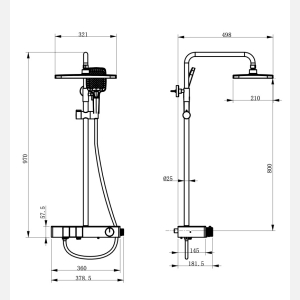 Shower Set (Thermostatic) - Image 4
